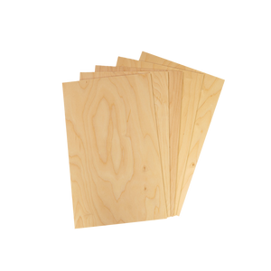 Baltic Birch Plywood Sheets - 3mm - 9" x 12"