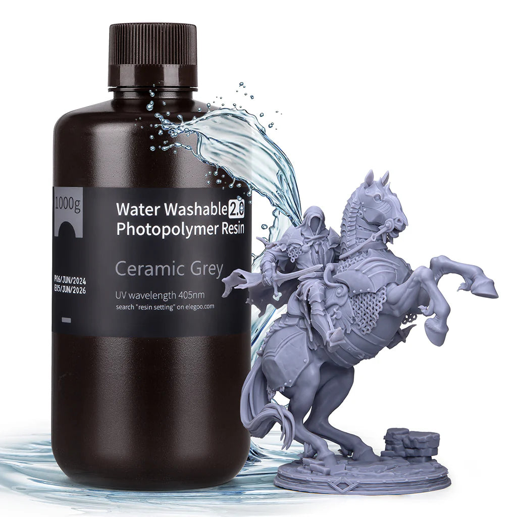 ELEGOO Water-Washable Resin V2.0 - 1KG